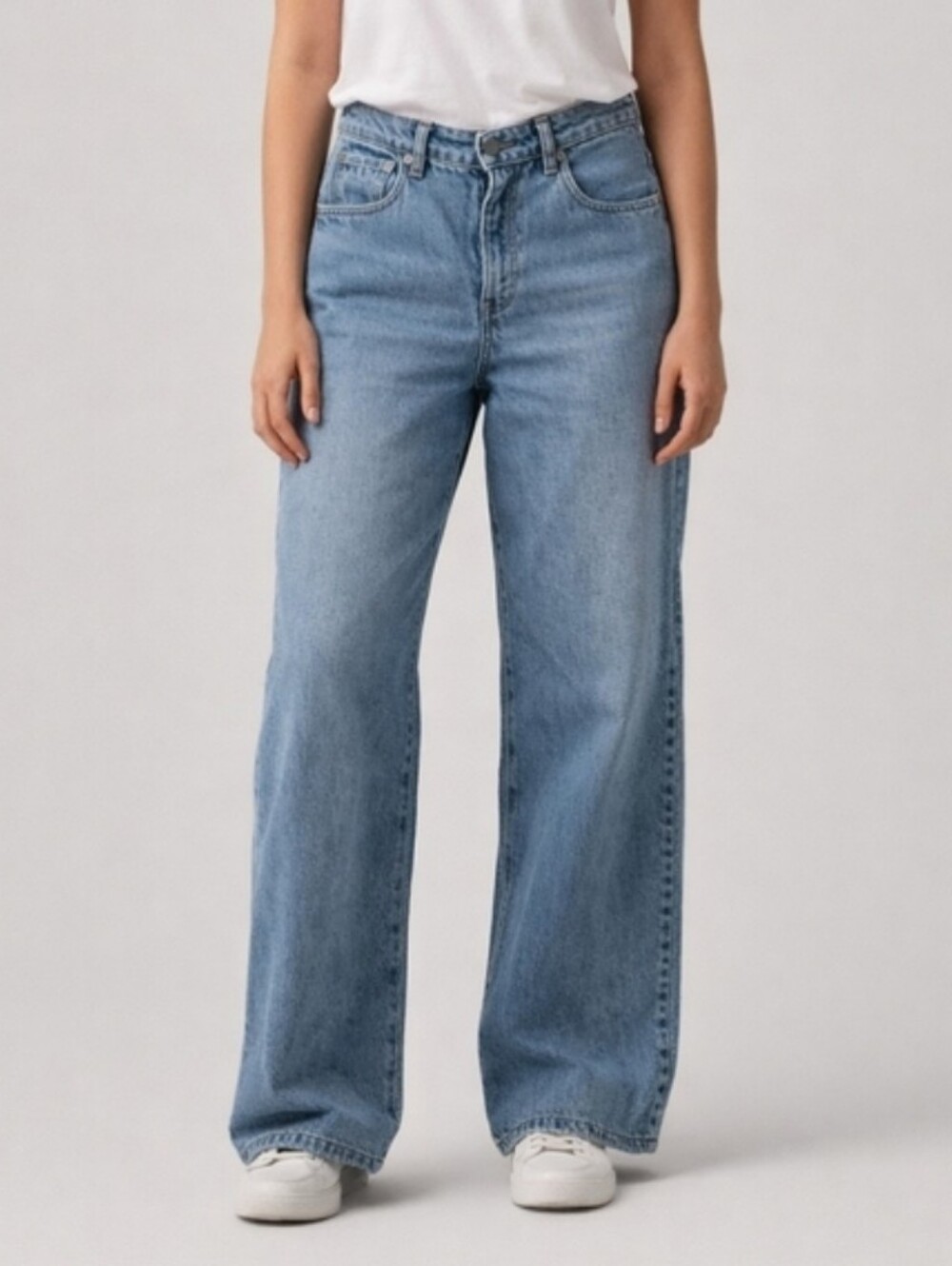 Vtg 90's Levi's 565 Loose Fit Wide Leg Made In USA Jeans Size 13 M